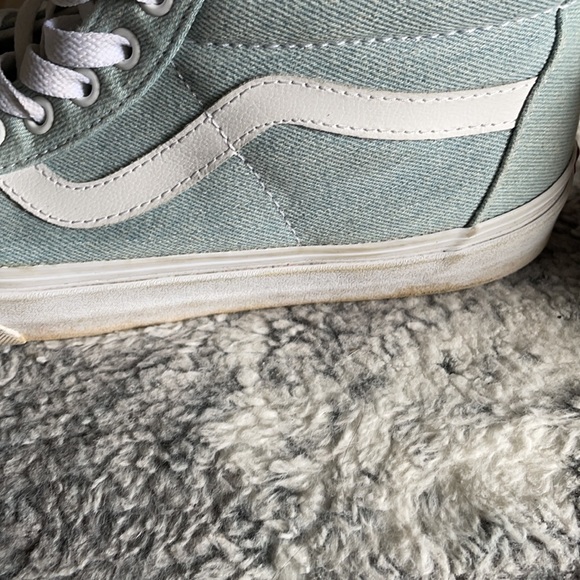 Vans SK8-HI Reissue Denim size US 9 Women - Picture 5 of 6